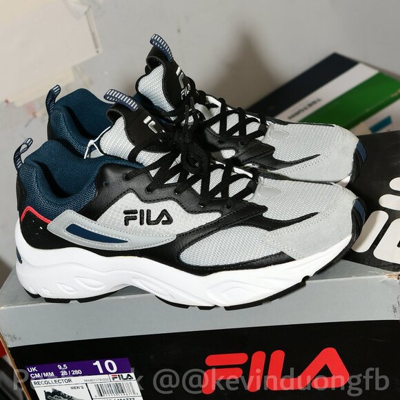 Fila | Shoes | Fila Recollector Grey Black Blue Athletic  display picture 1